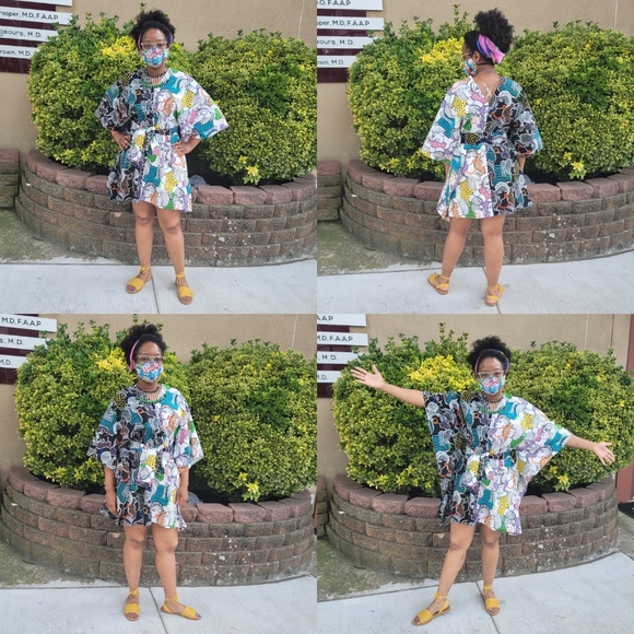 🚨SOLD🚨Kimono Dress-Gemini Dress Collection - Picture 2 of 6